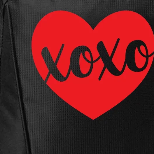 Xoxo Valentines Heart City Backpack