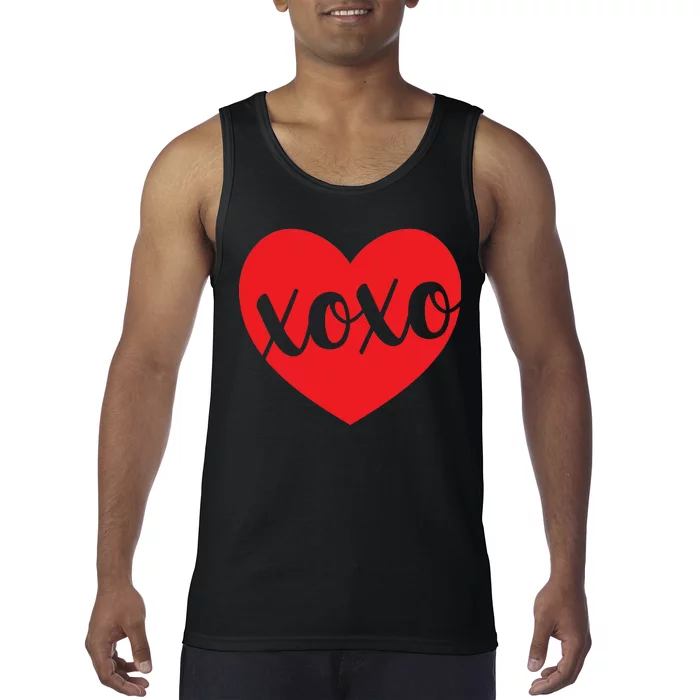 Xoxo Valentines Heart Tank Top