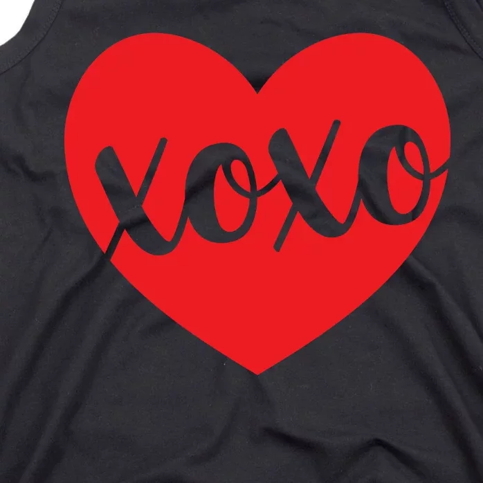 Xoxo Valentines Heart Tank Top