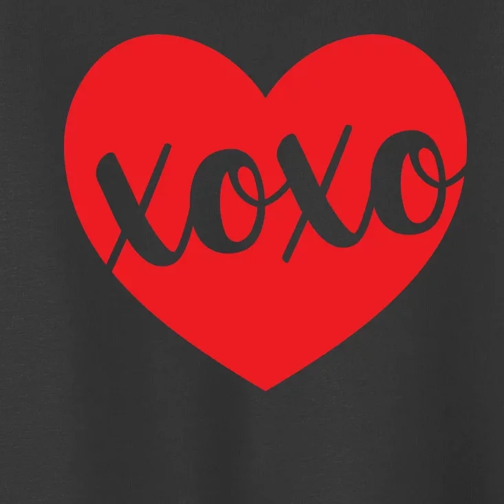 Xoxo Valentines Heart Toddler T-Shirt