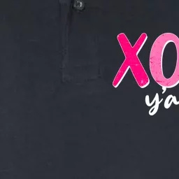 XOXO Y'all Valentines Day Softstyle Adult Sport Polo