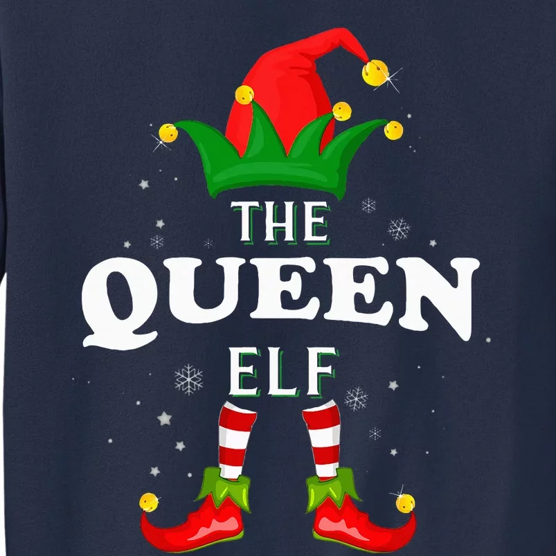 Xmas Queen Elf Family Matching Christmas Pajama Sweatshirt