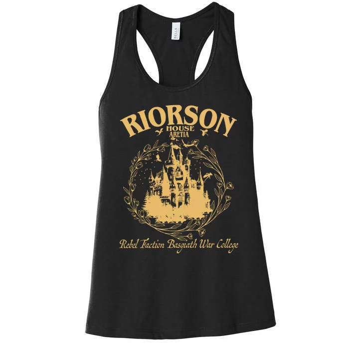 Xaden Riorson House 2sided Women's Racerback Tank