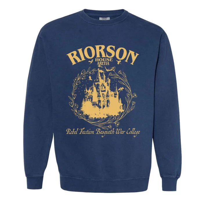 Xaden Riorson House 2sided Garment-Dyed Sweatshirt