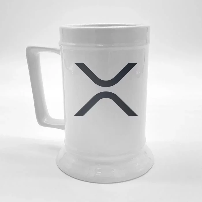 XRP Ripple Logo Front & Back Beer Stein