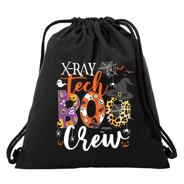 X Ray Tech Boo Crew X Ray Technician Halloween Funny Gifts Drawstring Bag