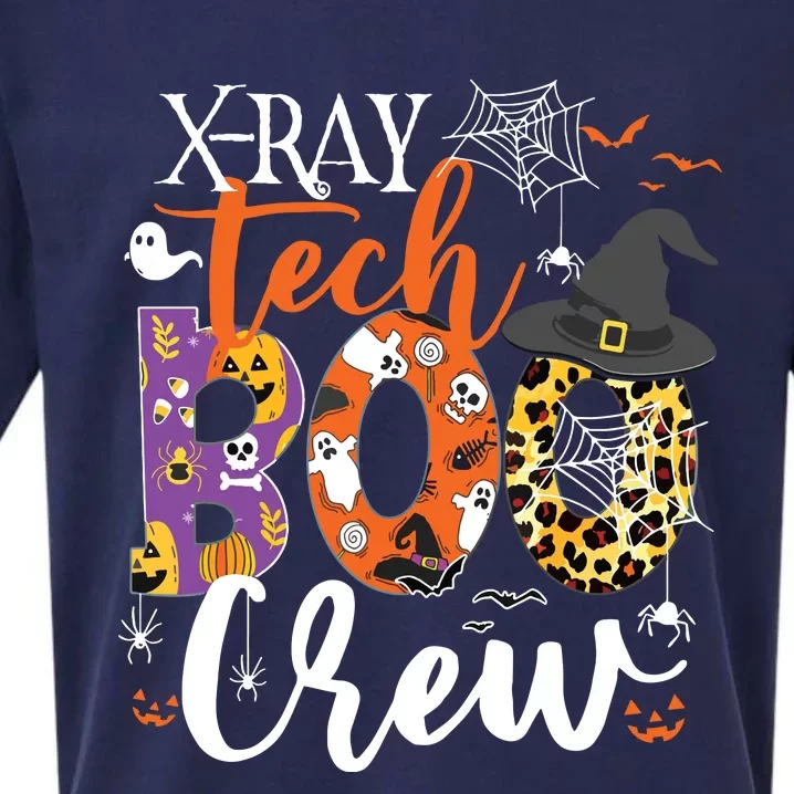 X Ray Tech Boo Crew X Ray Technician Halloween Funny Gifts Sueded Cloud Jersey T-Shirt