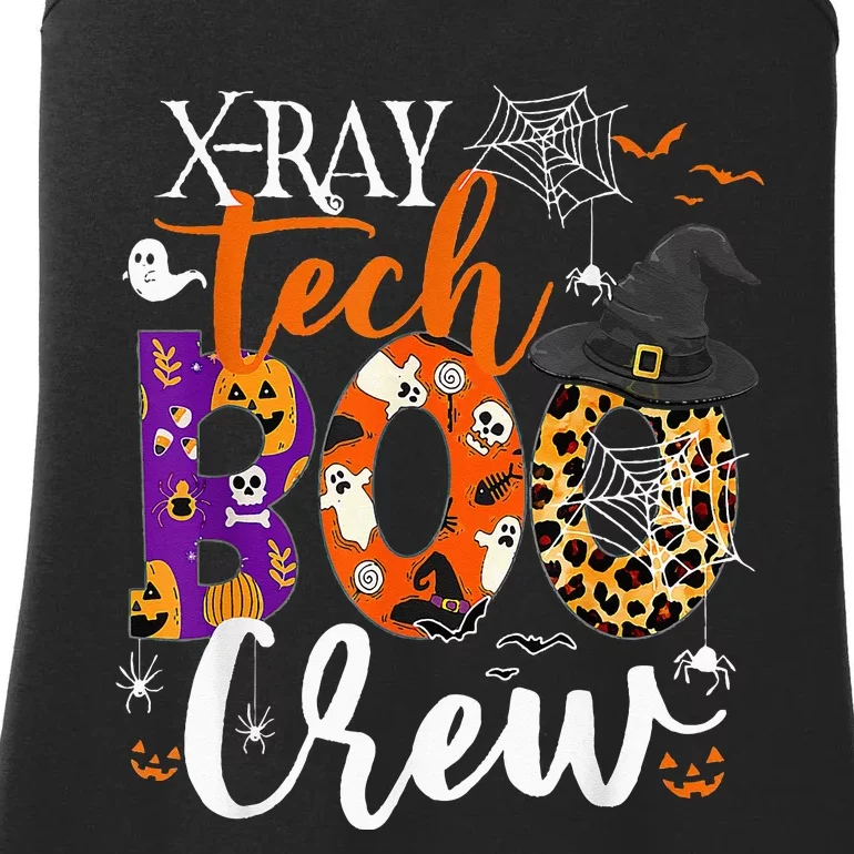 X Ray Tech Boo Crew X Ray Technician Halloween Funny Gifts Ladies Essential Tank