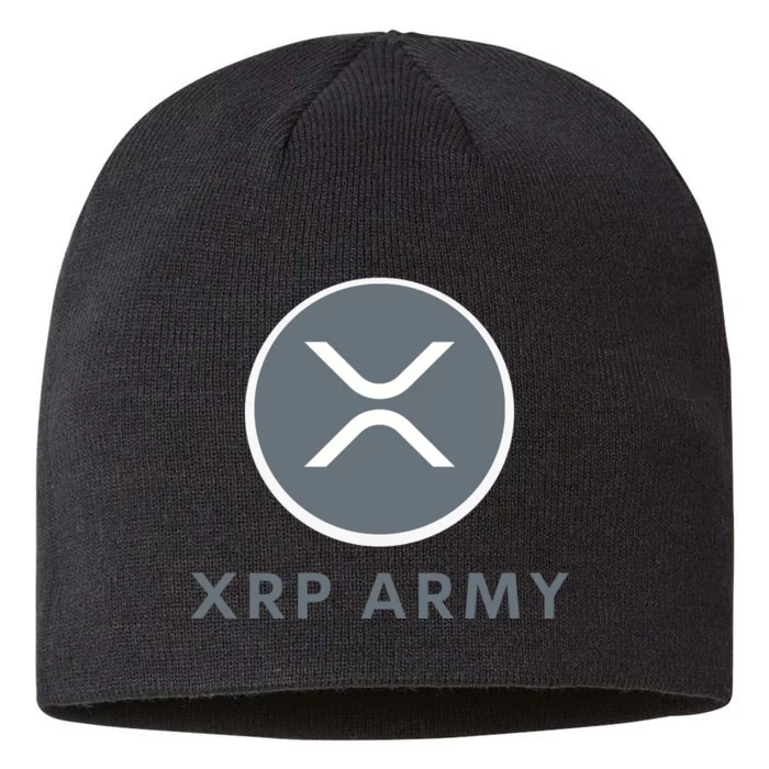 XRP Ripple XRP XRP Merch XRP Army XRP Cryptocurrency XRP Moon XRP Crypto 8 1/2in Sustainable Knit Beanie