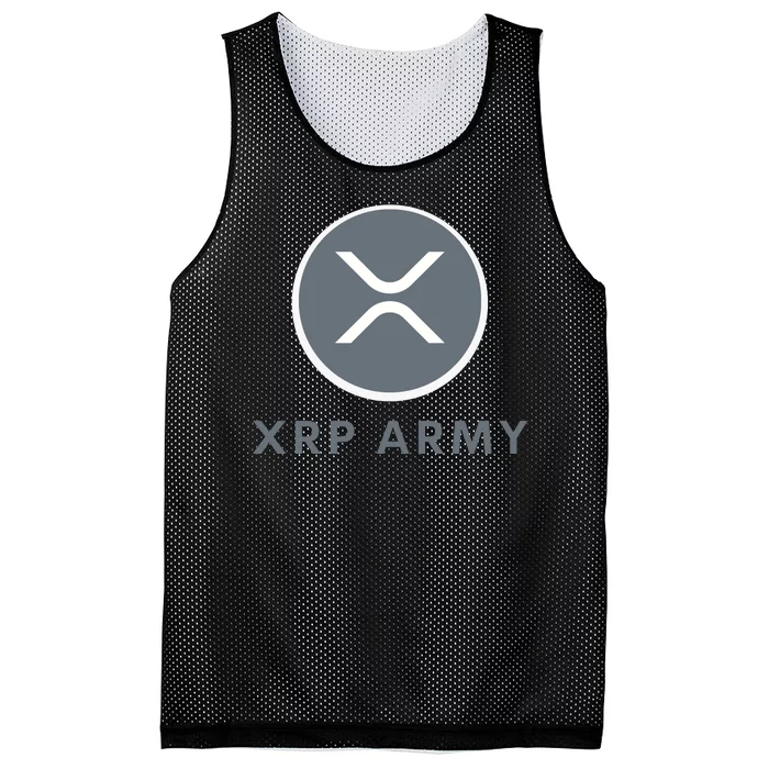 XRP Ripple XRP XRP Merch XRP Army XRP Cryptocurrency XRP Moon XRP Crypto Mesh Reversible Basketball Jersey Tank