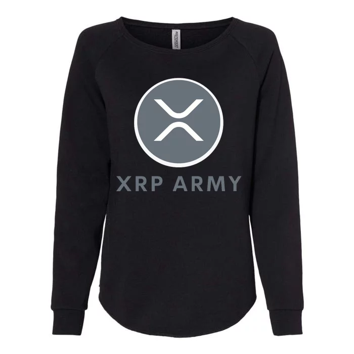 XRP Ripple XRP XRP Merch XRP Army XRP Cryptocurrency XRP Moon XRP Crypto Womens California Wash Sweatshirt