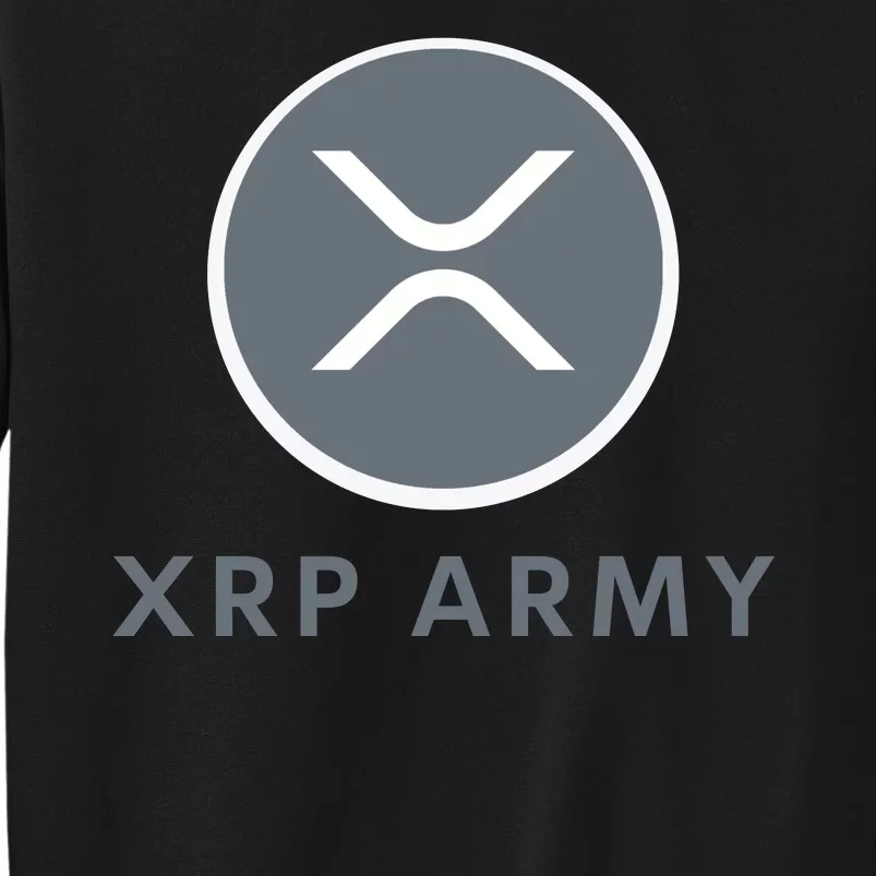 XRP Ripple XRP XRP Merch XRP Army XRP Cryptocurrency XRP Moon XRP Crypto Tall Sweatshirt