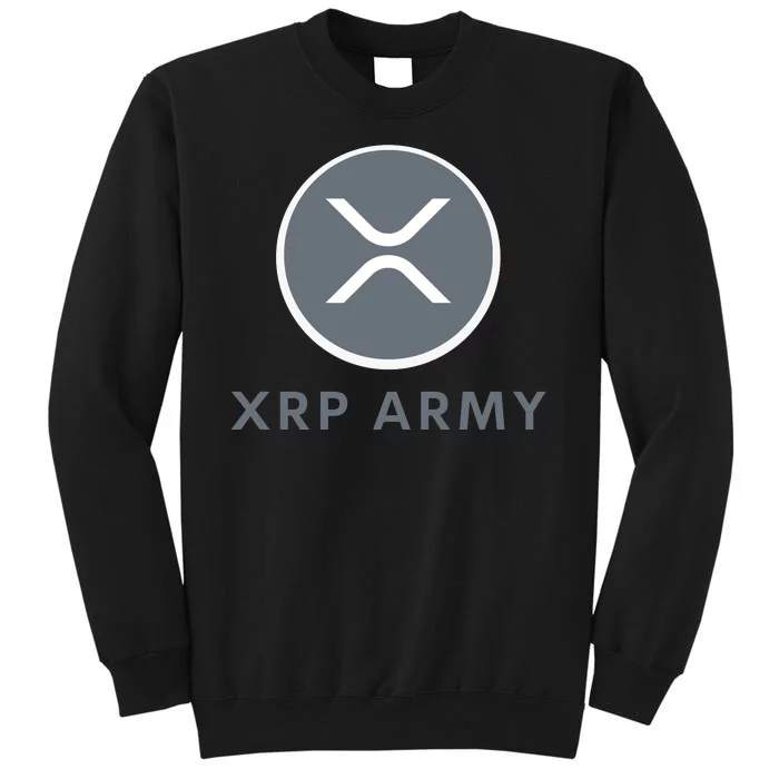 XRP Ripple XRP XRP Merch XRP Army XRP Cryptocurrency XRP Moon XRP Crypto Tall Sweatshirt