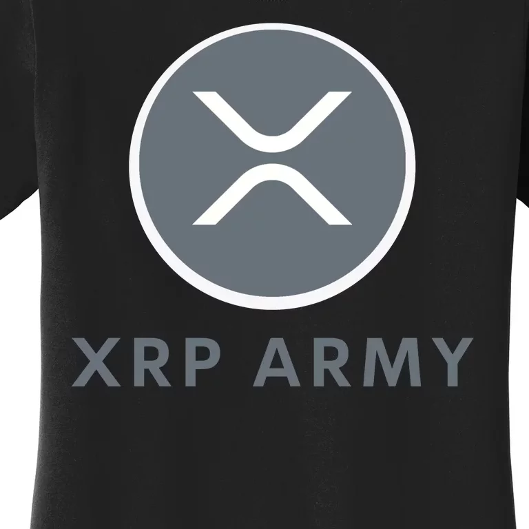 XRP Ripple XRP XRP Merch XRP Army XRP Cryptocurrency XRP Moon XRP Crypto Women's T-Shirt