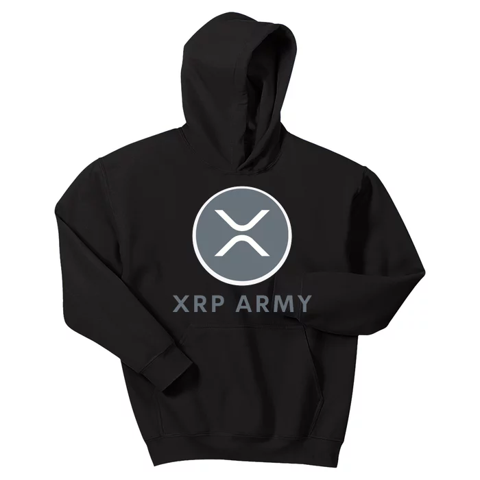 XRP Ripple XRP XRP Merch XRP Army XRP Cryptocurrency XRP Moon XRP Crypto Kids Hoodie