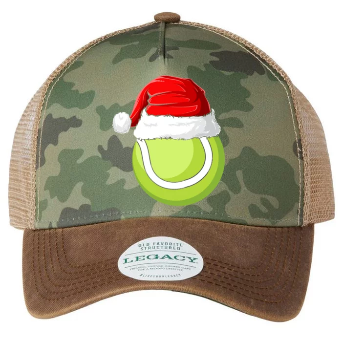 Xmas Santa Hat Christmas Tennis Funny Gift Legacy Tie Dye Trucker Hat