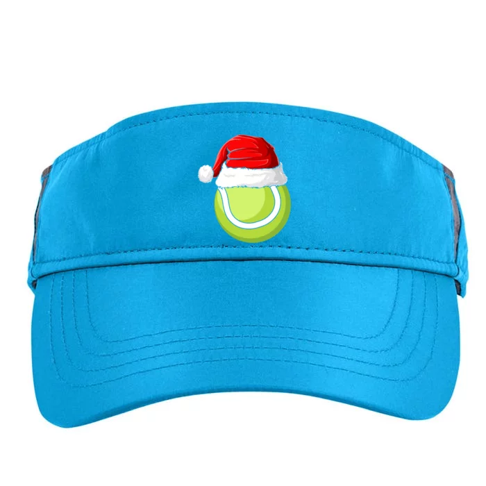 Xmas Santa Hat Christmas Tennis Funny Gift Adult Drive Performance Visor