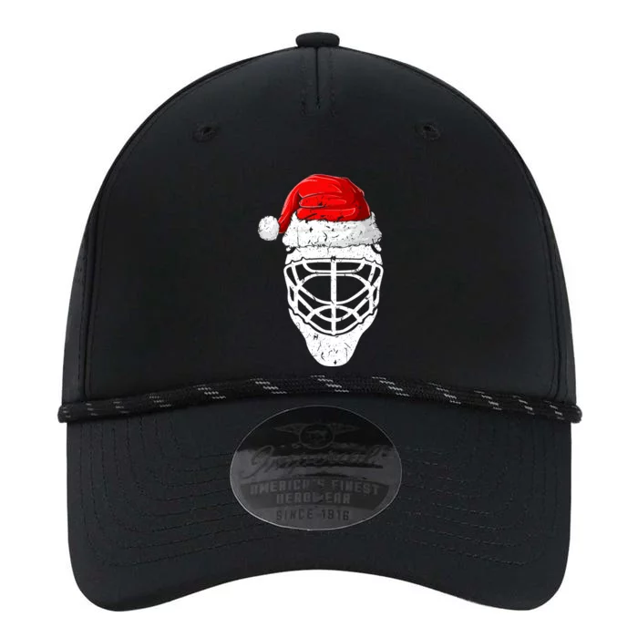 Xmas Santa Hat Christmas Ice Hockey Gift Performance The Dyno Cap