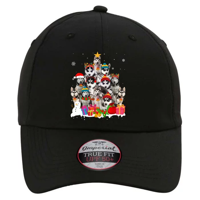 Xmas Siberian Husky Dog Christmas Ornat Tree Christmas Meaningful Gift The Original Performance Cap