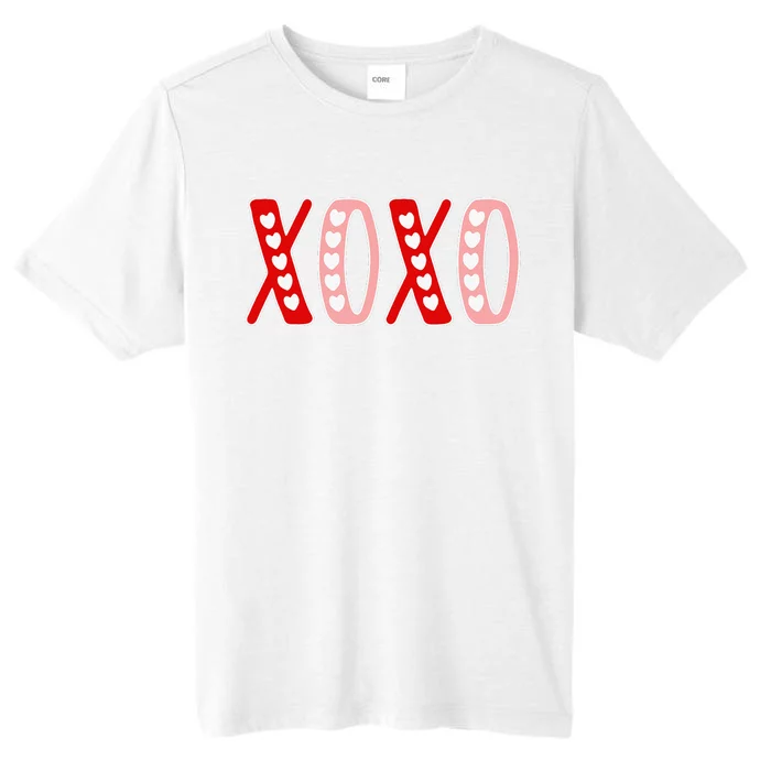 XOXO Sweet Love Valentine Heart Romantic Valentine's Day ChromaSoft Performance T-Shirt