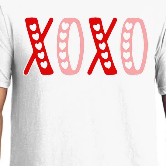 XOXO Sweet Love Valentine Heart Romantic Valentine's Day Pajama Set