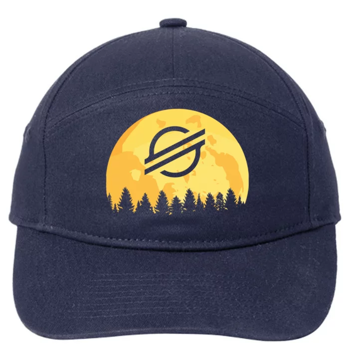 Xlm Stellar Lu Gift 7-Panel Snapback Hat