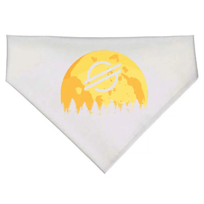 Xlm Stellar Lu Gift USA-Made Doggie Bandana