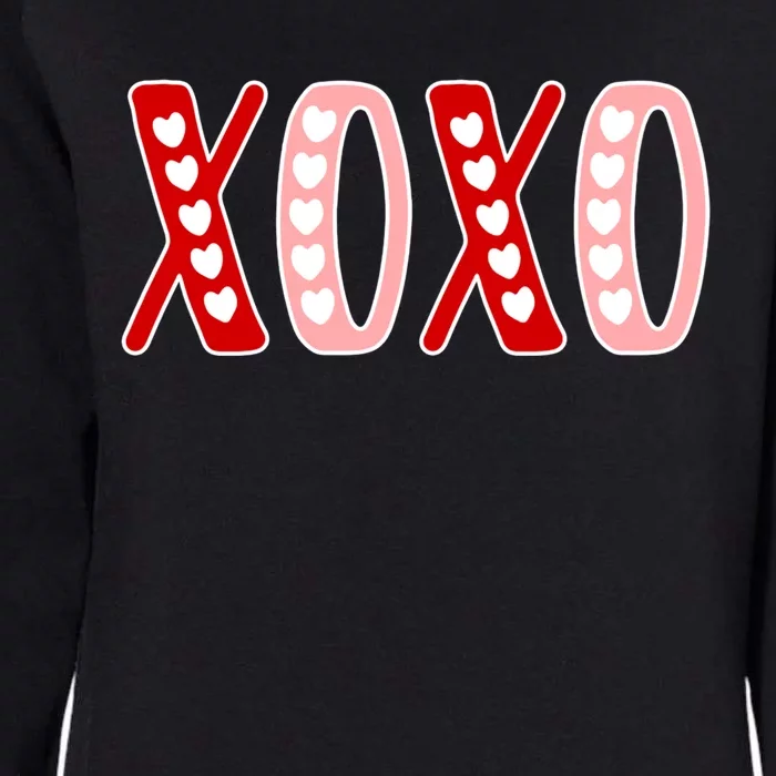 Xoxo Sweet Love Valentine Heart Rotic Valentines Day Gift Womens California Wash Sweatshirt