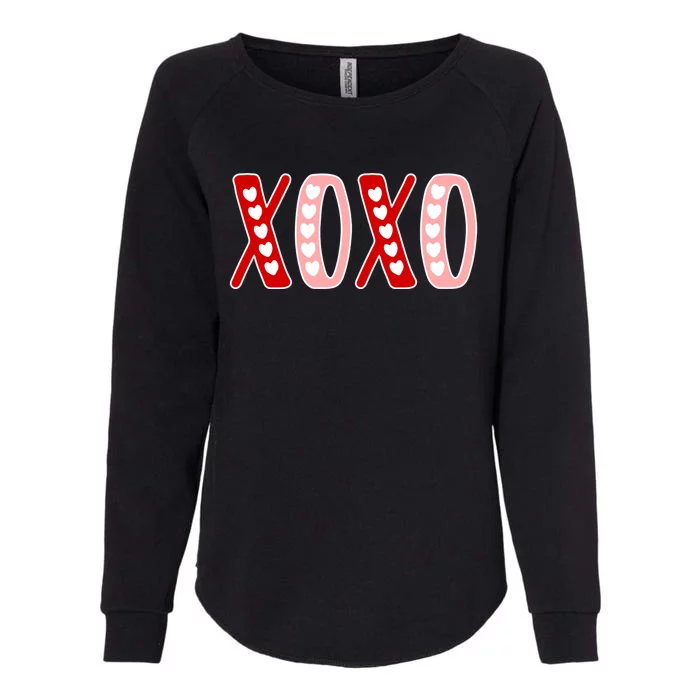 Xoxo Sweet Love Valentine Heart Rotic Valentines Day Gift Womens California Wash Sweatshirt