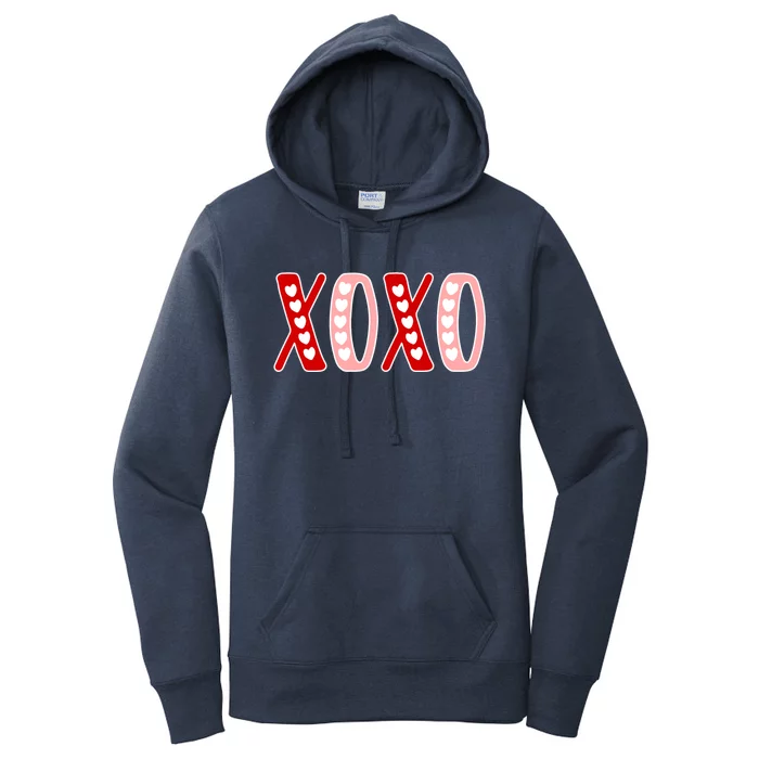 Xoxo Sweet Love Valentine Heart Rotic Valentines Day Gift Women's Pullover Hoodie