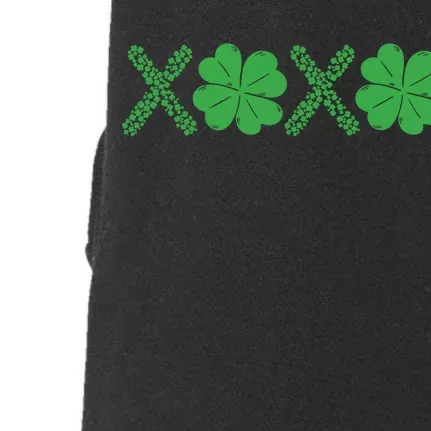 Xoxo St Patricks Day Shamrock Doggie 3-End Fleece Hoodie