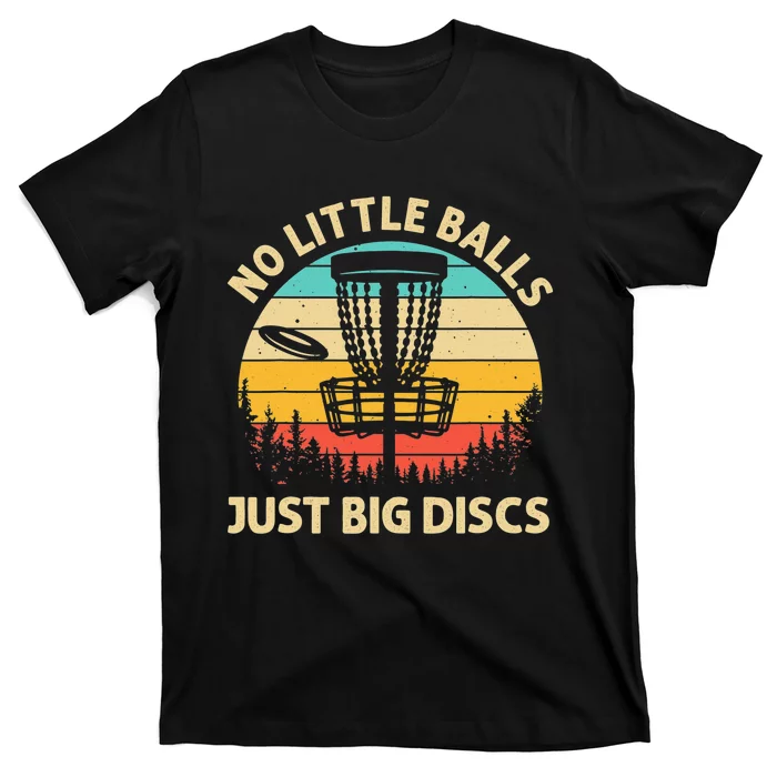 Xmas Stupid Tree Disc Golf Funny Frisbee Golf Player Basket T-Shirt