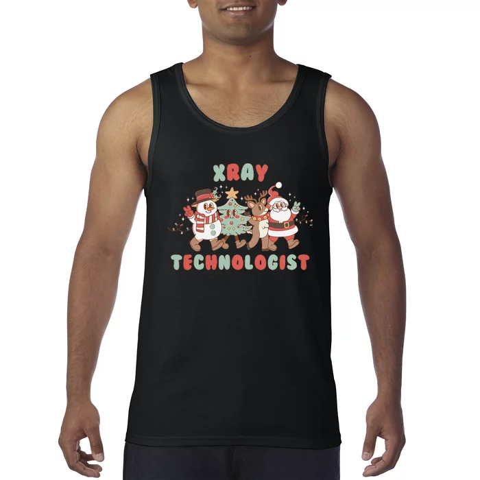 Xray Technologist Christmas Squad Ultrasound Tech Xray Tech Tank Top