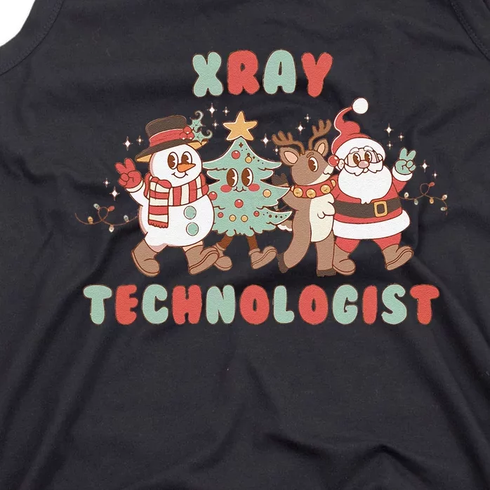 Xray Technologist Christmas Squad Ultrasound Tech Xray Tech Tank Top