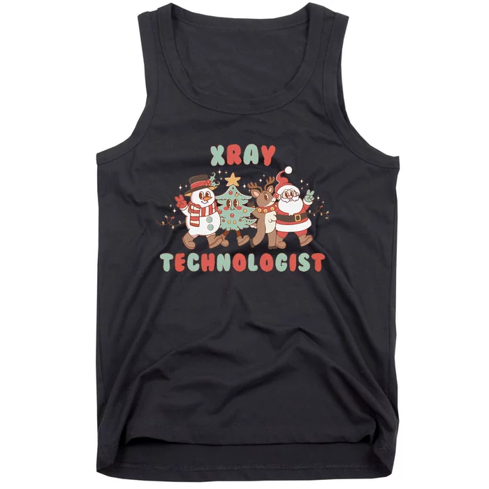 Xray Technologist Christmas Squad Ultrasound Tech Xray Tech Tank Top