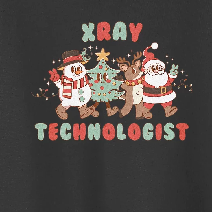 Xray Technologist Christmas Squad Ultrasound Tech Xray Tech Toddler T-Shirt