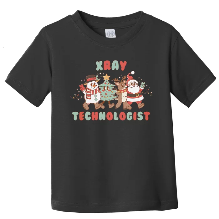 Xray Technologist Christmas Squad Ultrasound Tech Xray Tech Toddler T-Shirt