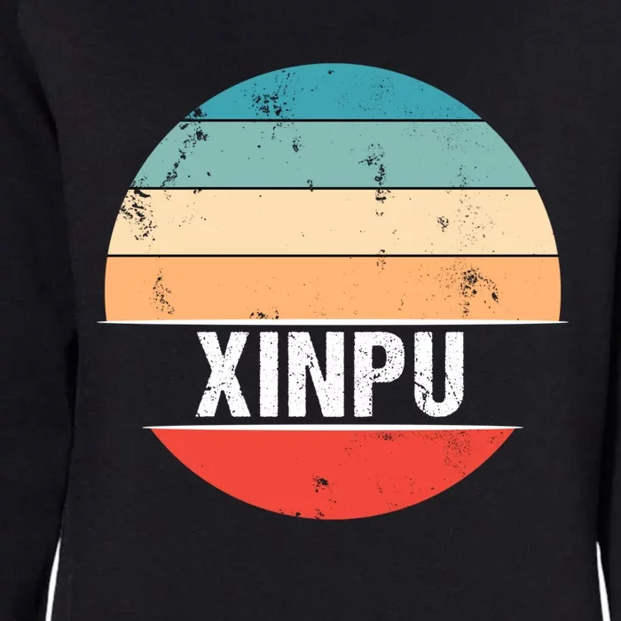 Xinpu Taiwan City Trip Meaningful Gift Womens California Wash Sweatshirt