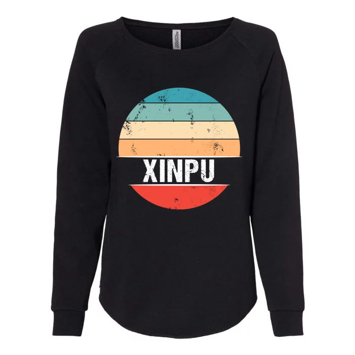 Xinpu Taiwan City Trip Meaningful Gift Womens California Wash Sweatshirt