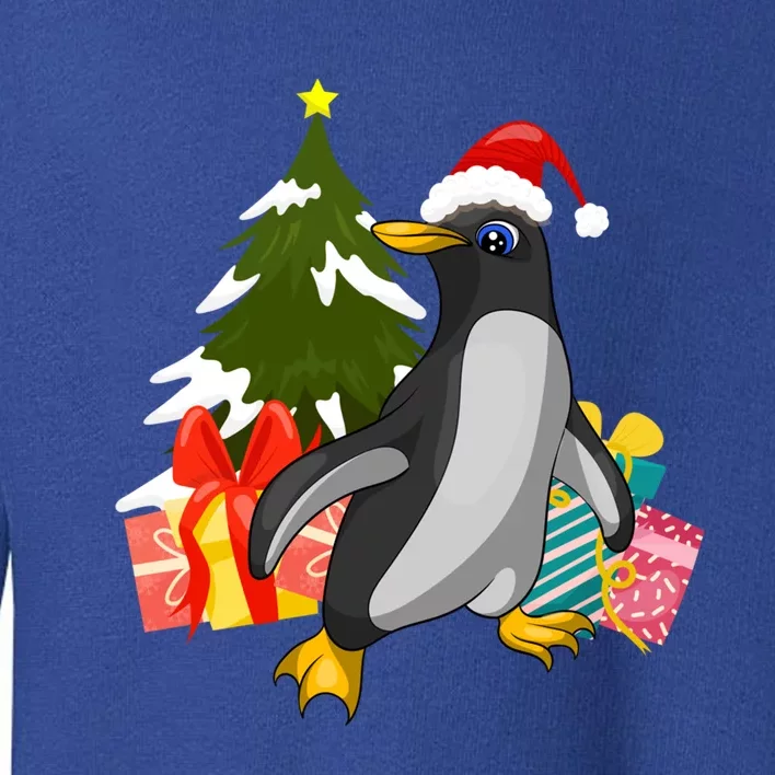 Xmas Tree Christmas Zoo Animal Lover Cute Antarctica Penguin Gift Toddler Sweatshirt