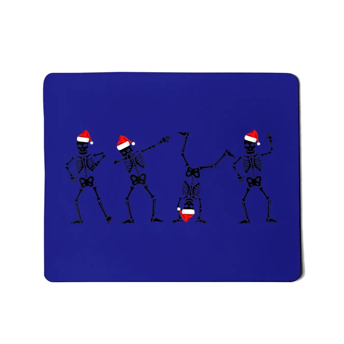 Xmas Tree Christmas Lights Christmas Skeleton Dancing Great Gift Mousepad