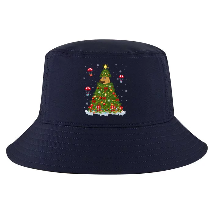 Xmas Tree Decorations Santa Ger Shepherd Dog Christmas Gift Cool Comfort Performance Bucket Hat