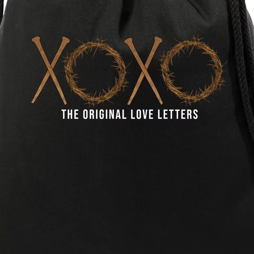 XoXo The Original Love Letters Drawstring Bag