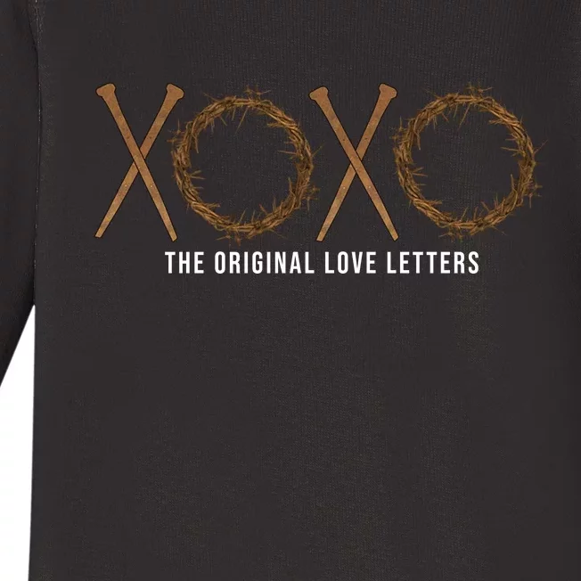 XoXo The Original Love Letters Baby Long Sleeve Bodysuit