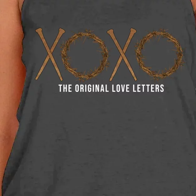 XoXo The Original Love Letters Women's Knotted Racerback Tank