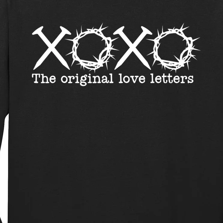 Xoxo The Original Love Letters Jesus Christian Tall Long Sleeve T-Shirt