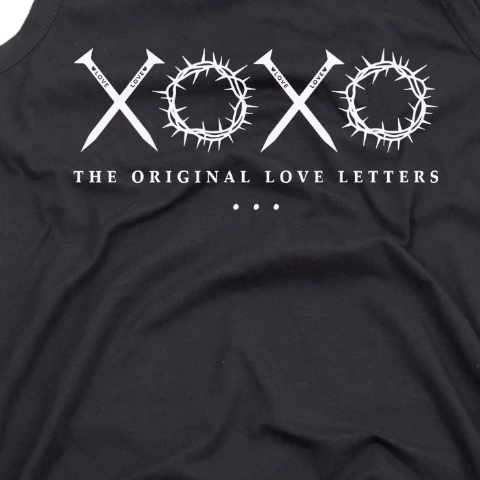 Xoxo The Original Love Letters Easter Cros Tank Top