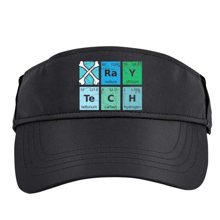 XRay Tech Radiologist Rad Tech Radiology Periodic Table Adult Drive Performance Visor