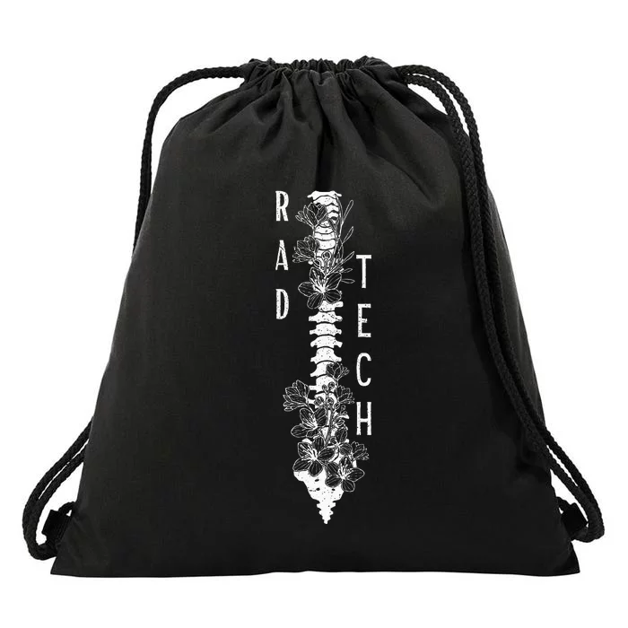 Xray Tech Radiologic Technologist Radiology Rad Tech Graduat Drawstring Bag