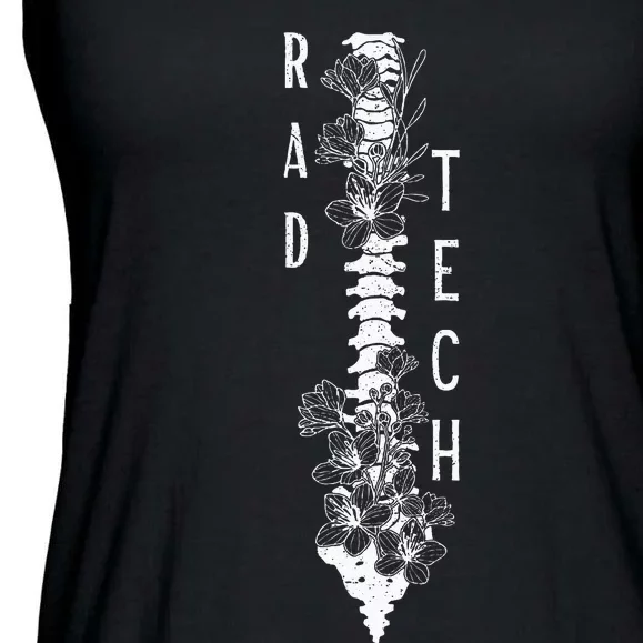 Xray Tech Radiologic Technologist Radiology Rad Tech Graduat Ladies Essential Flowy Tank